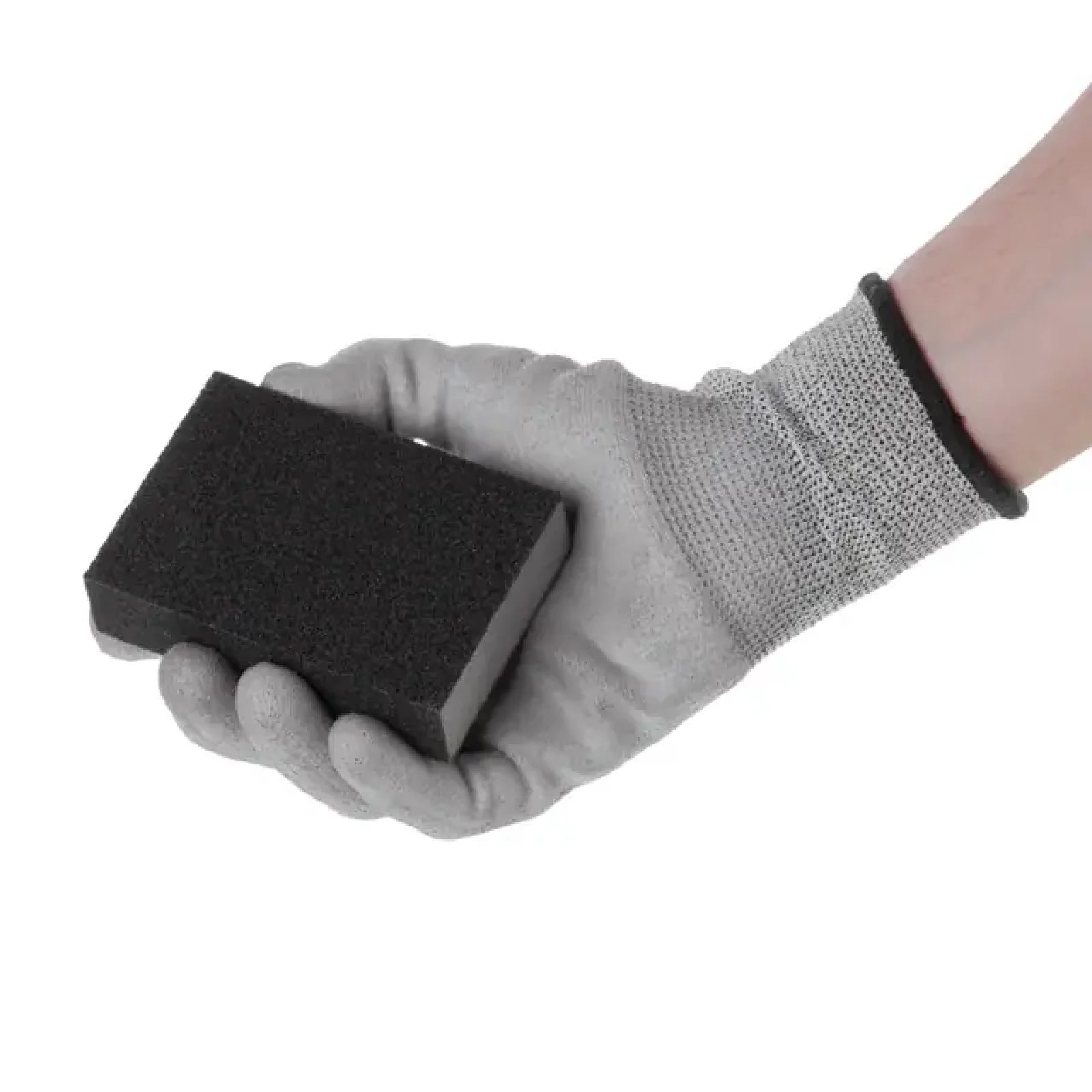 Губка для шліфування, 100×70×25 мм, оксид алюмінію, К240 INTERTOOL (HT-0924) UA