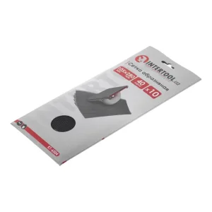 Сітка абразивна, 105×280 мм, зерно K40, 10 од. INTERTOOL (KT-6004) UA