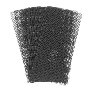 Сітка абразивна, 105×280 мм, зерно K60, 10 од. INTERTOOL (KT-6006) UA