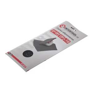 Сітка абразивна, 105×280 мм, зерно K100, 10 од. INTERTOOL (KT-6010) UA