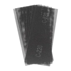 Сітка абразивна, 105×280 мм, зерно K220, 10 од. INTERTOOL (KT-6022) UA