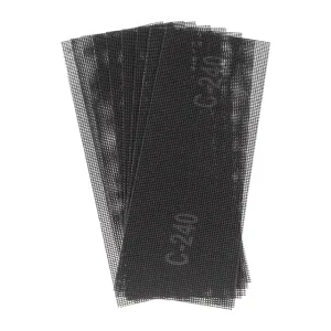 Сітка абразивна, 105×280 мм, зерно K240, 10 од. INTERTOOL (KT-6024) UA