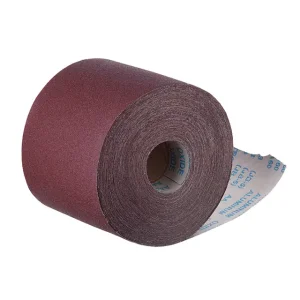 Шкурка шліфувальна, тканинна основа, К60, 200 мм × 50 м INTERTOOL (BT-0716) UA