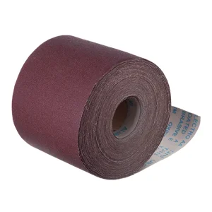 Шкурка шліфувальна, тканинна основа, К80, 200 мм × 50 м INTERTOOL (BT-0718) UA