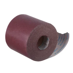 Шкурка шліфувальна, тканинна основа, К100, 200 мм × 50 м INTERTOOL (BT-0720) UA