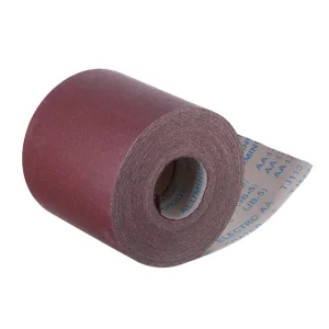 Шкурка шліфувальна, тканинна основа, К120, 200 мм × 50 м INTERTOOL (BT-0721) UA