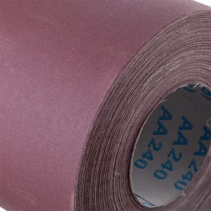 Шкурка шліфувальна, тканинна основа, К240, 200 мм × 50 м INTERTOOL (BT-0725) UA