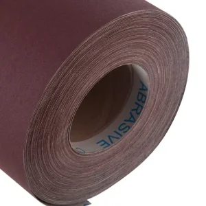 Шкурка шліфувальна, тканинна основа, К320, 200 мм × 50 м INTERTOOL (BT-0726) UA