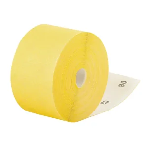 Шкурка шліфувальна, паперова основа, К80, 115 мм × 50 м INTERTOOL (BT-0818) UA