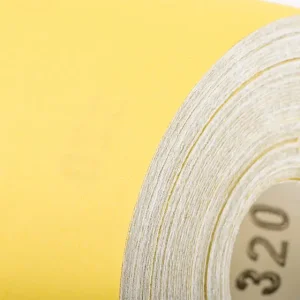 Шкурка шліфувальна, паперова основа, К320, 115 мм × 50 м INTERTOOL (BT-0826) UA