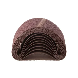 Стрічка шліфувальна, 75×457 мм, зерно K36, 10 шт. INTERTOOL (BT-0303) UA