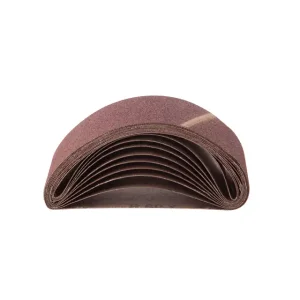 Стрічка шліфувальна, 75×457 мм, зерно K60, 10 шт. INTERTOOL (BT-0306) UA