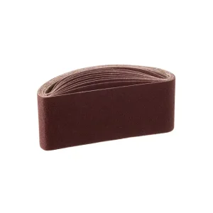 Стрічка шліфувальна, 75×457 мм, зерно K60, 10 шт. INTERTOOL (BT-0306) UA