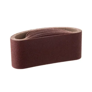 Стрічка шліфувальна, 75×457 мм, зерно K100, 10 шт. INTERTOOL (BT-0310) UA