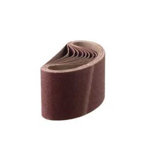 Стрічка шліфувальна, 75×457 мм, зерно K100, 10 шт. INTERTOOL (BT-0310) UA