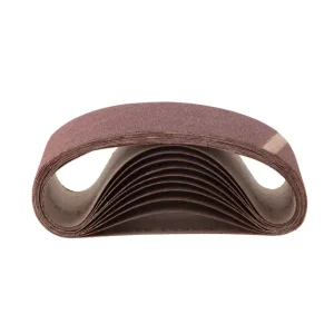 Стрічка шліфувальна, 75×457 мм, зерно K120, 10 шт. INTERTOOL (BT-0312) UA