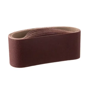 Стрічка шліфувальна, 75×457 мм, зерно K120, 10 шт. INTERTOOL (BT-0312) UA