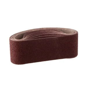 Стрічка шліфувальна, 75×533 мм, зерно K40, 10 шт. INTERTOOL (BT-0404) UA