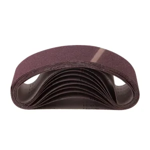 Стрічка шліфувальна, 75×533 мм, зерно K80, 10 шт. INTERTOOL (BT-0408) UA