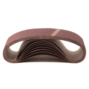 Стрічка шліфувальна, 75×533 мм, зерно K120, 10 шт. INTERTOOL (BT-0412) UA