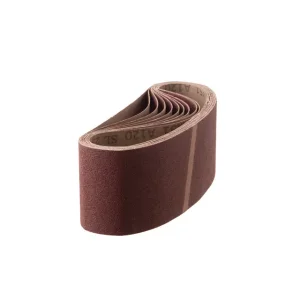 Стрічка шліфувальна, 75×533 мм, зерно K120, 10 шт. INTERTOOL (BT-0412) UA