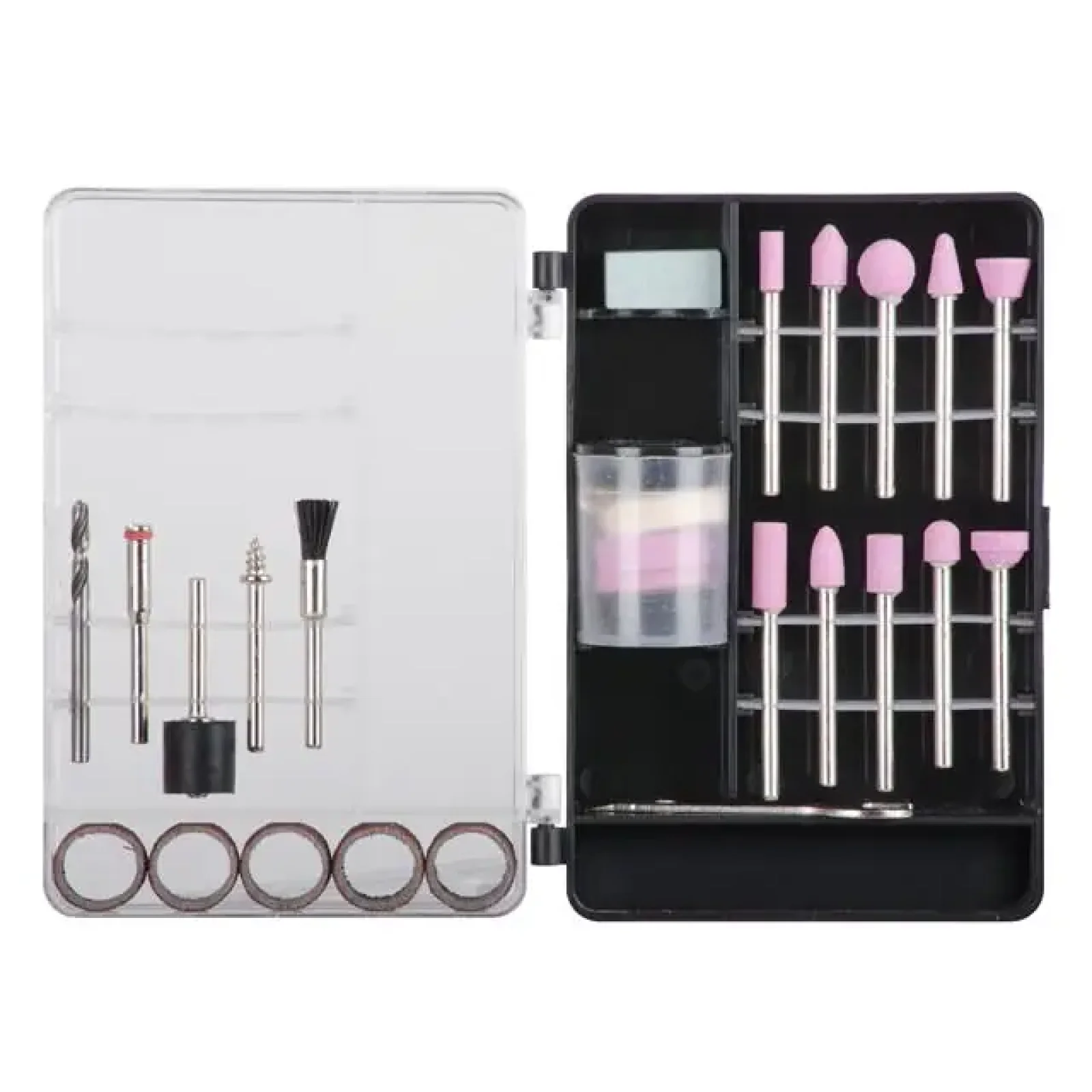 Комплект аксесуарів для граверів WT-0516 та DT-0517, 42 од. INTERTOOL (BT-0012) UA