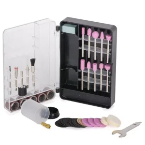 Комплект аксесуарів для граверів WT-0516 та DT-0517, 42 од. INTERTOOL (BT-0012) UA