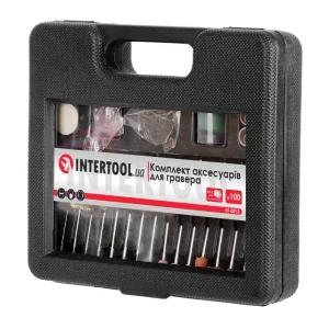 Комплект аксесуарів для граверів WT-0516 та DT-0517, 100 од. INTERTOOL (BT-0013) UA