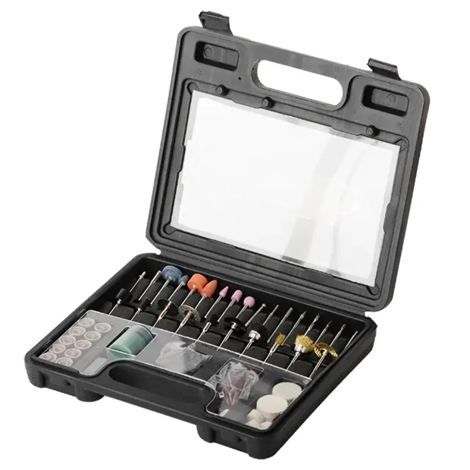 Комплект аксесуарів для граверів WT-0516 та DT-0517, 100 од. INTERTOOL (BT-0013) UA