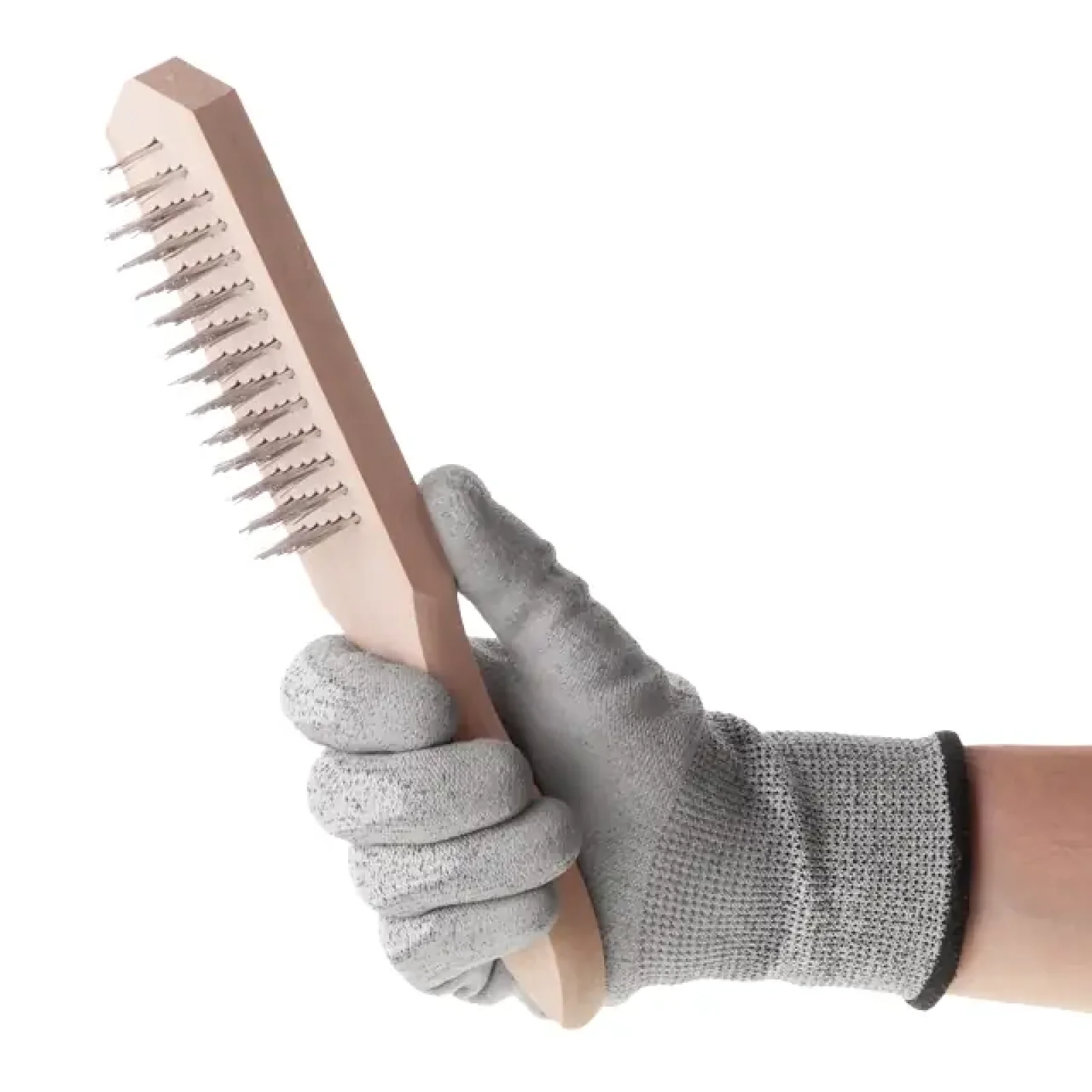 Щітка ручна, 5-рядна, корпус із дерева, cталевий дріт AL-KO (BT-0003) UA