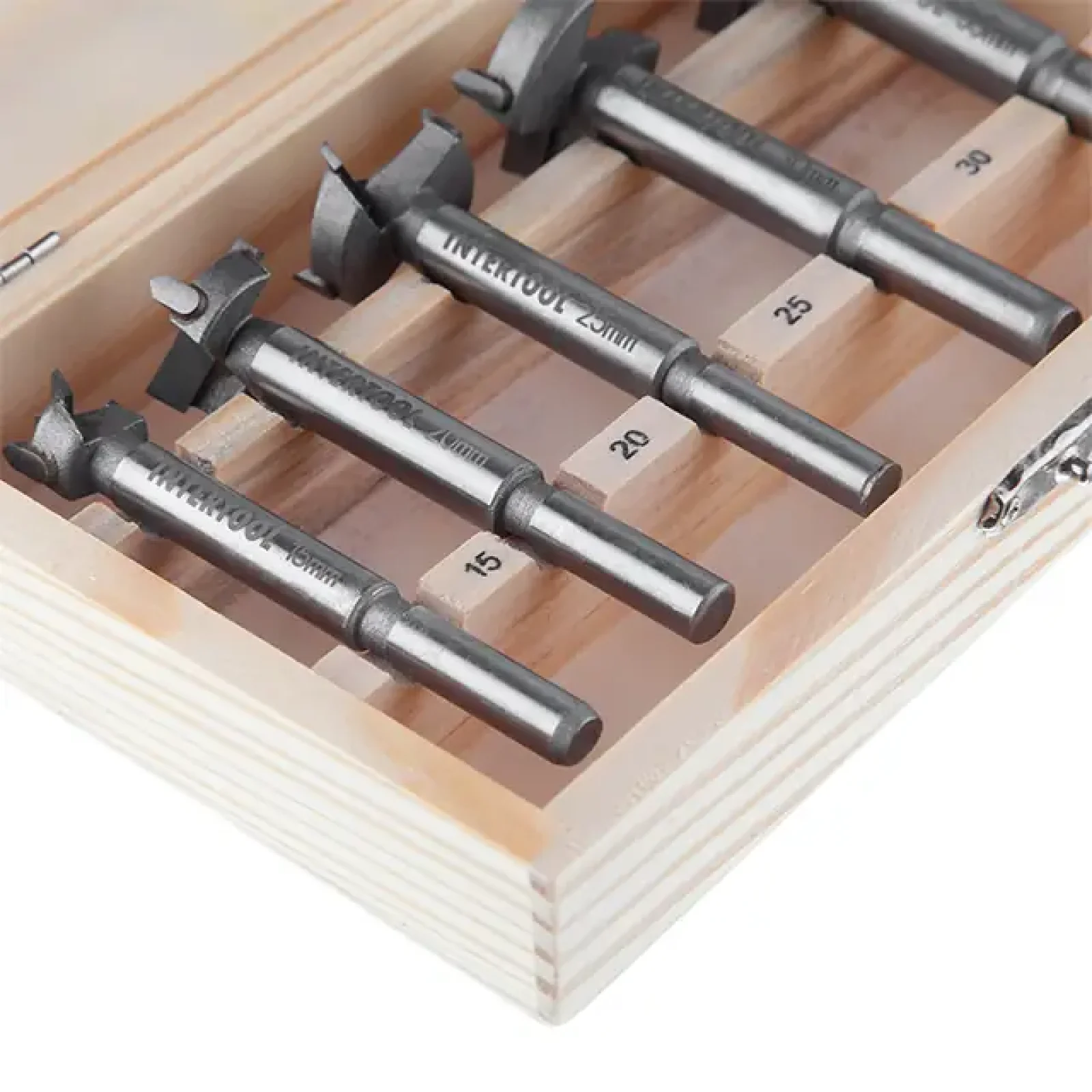 Набір фрез Форстнера, 5 шт. INTERTOOL (HT-0074) UA