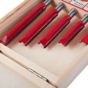 Набір фрез пазових прямих, 5 шт. INTERTOOL (HT-0075) UA