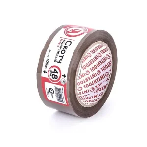 Скотч коричневий, 100 м × 48 мм, 44 мкм INTERTOOL (KT-0913) UA
