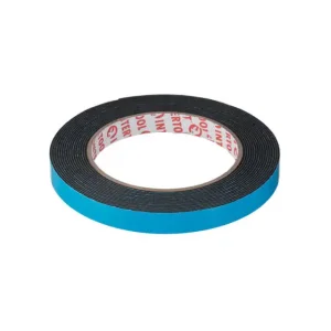 Стрічка клейка двостороння, автомобільна, 5 м, 12×1 мм, чорна, спінений поліетилен INTERTOOL (KT-0811) UA