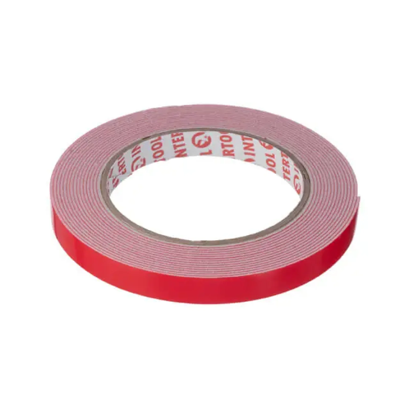 Стрічка клейка двостороння, універсальна, 5 м, 12×1 мм, біла, спінений поліетилен INTERTOOL (KT-0813) UA