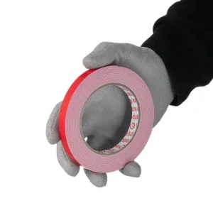 Стрічка клейка двостороння, універсальна, 5 м, 12×1 мм, біла, спінений поліетилен INTERTOOL (KT-0813) UA