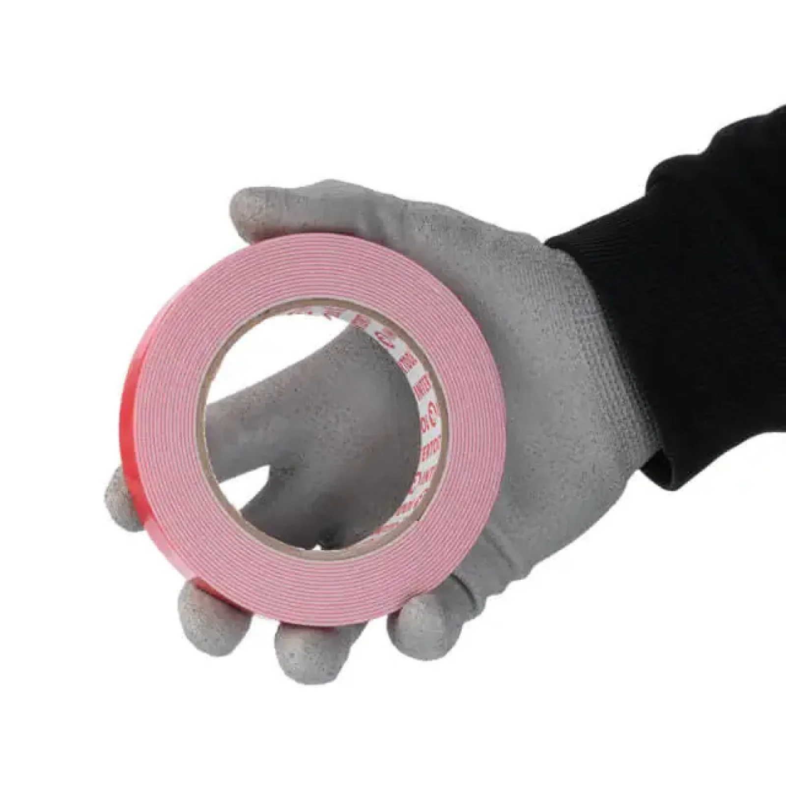 Стрічка клейка двостороння, універсальна, 5 м, 19×1 мм, біла, спінений поліетилен INTERTOOL (KT-0814) UA