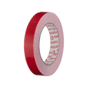 Стрічка клейка двостороння, універсальна, 5 м, 19×1 мм, біла, спінений поліетилен INTERTOOL (KT-0814) UA