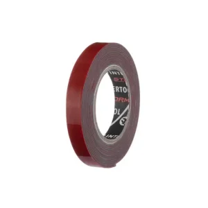 Стрічка клейка двостороння "AUTO FIX", 2 м, 9×1 мм, сіра, спінений акрил, STORM INTERTOOL (KT-0827) UA