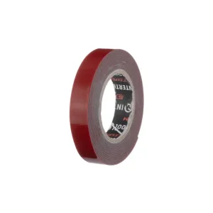 Стрічка клейка двостороння "AUTO FIX", 2 м, 12×1 мм, сіра, спінений акрил, STORM INTERTOOL (KT-0828) UA