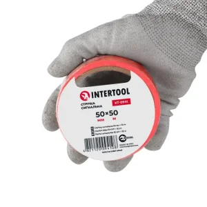 Стрічка сигнальна, 50 м, 50 мм INTERTOOL (KT-0941) UA