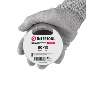 Скотч універсальний армований, 10 м, 50 мм INTERTOOL (KT-0981) UA