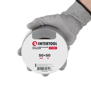 Скотч універсальний армований, 50 м, 50 мм INTERTOOL (KT-0983) UA