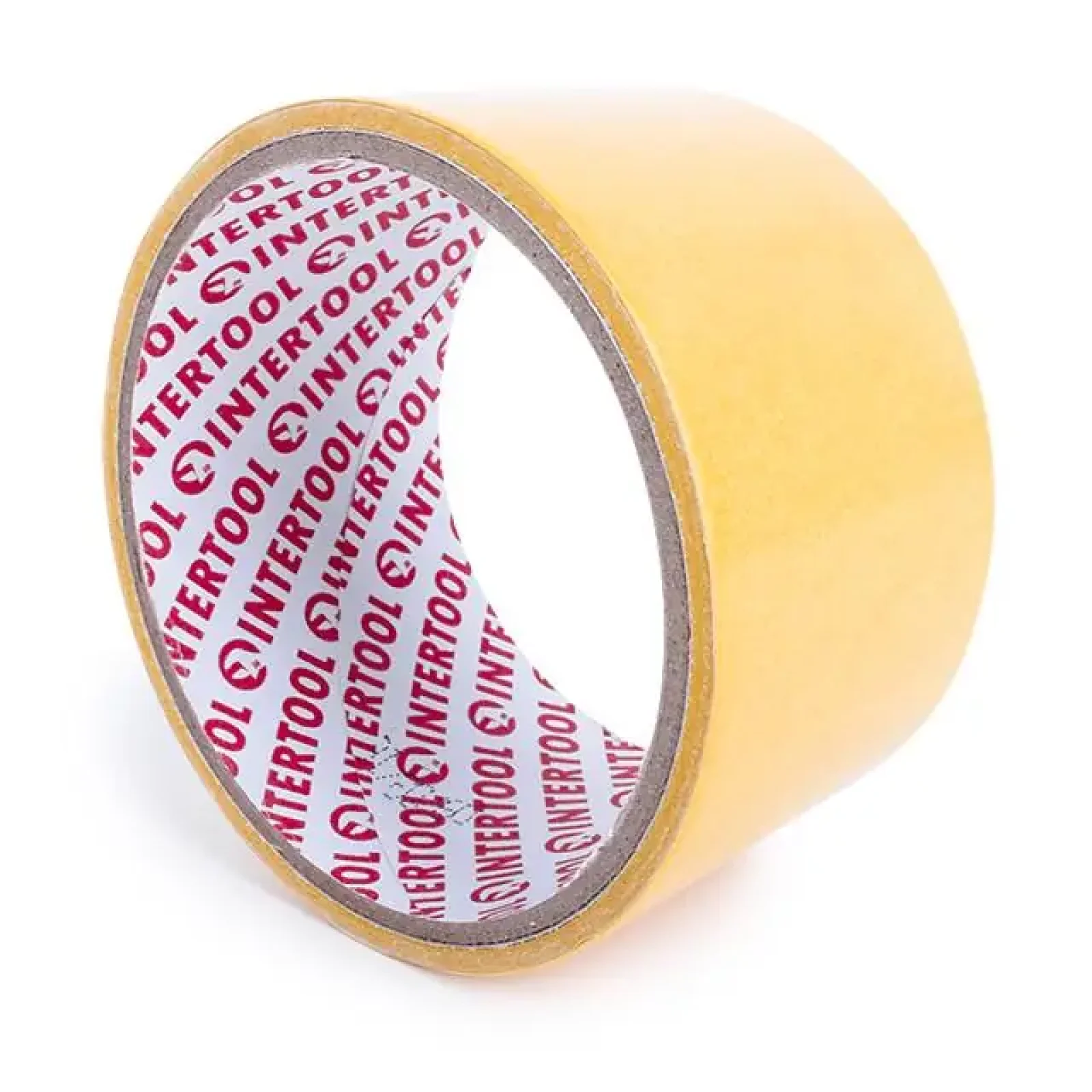 Скотч двосторонній, 5 м, 50 мм, на поліпропіленовій основі INTERTOOL (KT-0951) UA