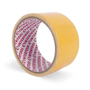 Скотч двосторонній, 5 м, 50 мм, на тканинній основі INTERTOOL (KT-0961) UA