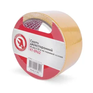 Скотч двосторонній, 10 м, 50 мм, на тканинній основі INTERTOOL (KT-0962) UA
