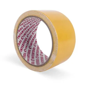 Скотч двосторонній, 10 м, 50 мм, на тканинній основі INTERTOOL (KT-0962) UA