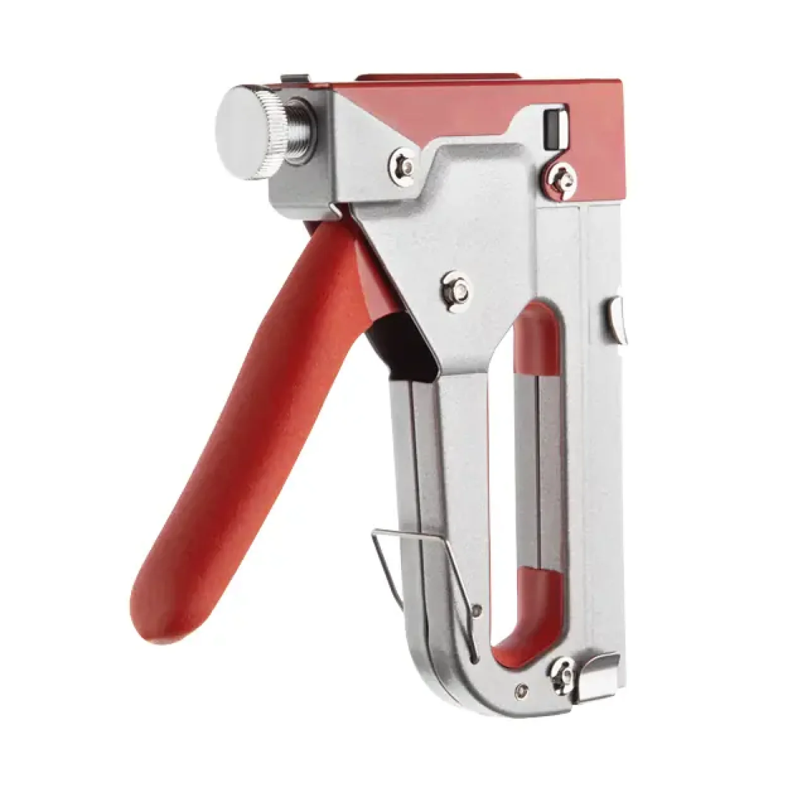 Степлер будівельний, під скобу 11,3×0,7×4-14 мм, прогумоване руків’я INTERTOOL (RT-0102) UA