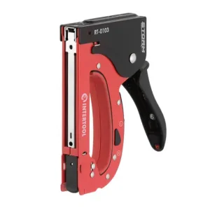 Степлер будівельний, під скобу 11,3×0,7×4-14 мм, STORM INTERTOOL (RT-0103) UA