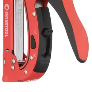 Степлер будівельний, під скобу 11,3×0,7×4-14 мм, STORM INTERTOOL (RT-0103) UA